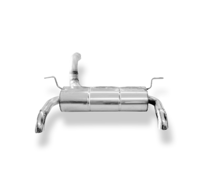 Jeep Wrangler IV - Salida cruzada del silenciador final JL derecha/izquierda - Fox exhaust