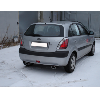 Escape FOX Kia Rio II escape final salida duplex - 135x80 53 duplex