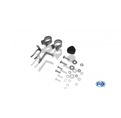 Escape FOX Kia Rio II escape final salida duplex - 135x80 53 duplex