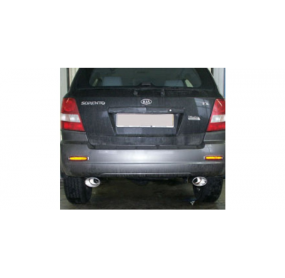 Escape FOX Kia Sorento JC tail pipes right left salida duplex - 115x85 33 duplex