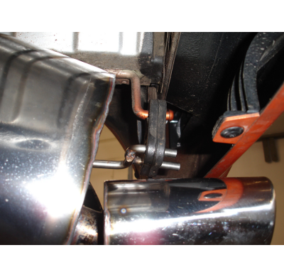 Escape FOX Kia Picanto escape final salida duplex - 135x80 53 duplex