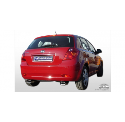 Escape FOX Kia Cee`d tail pipes right left duplex - 135x80 53 duplex