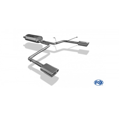 Escape FOX Lexus RX 400H - HXU3 escape final salida duplex - 135x80 53 duplex