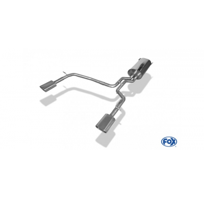 Escape FOX Lexus RX 400H - HXU3 escape final salida duplex - 135x80 53 duplex