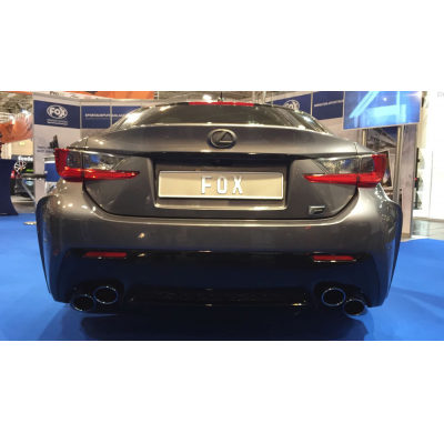 Escape FOX Lexus RC F escape final duplex - 2x115x85 type 38 duplex coloured