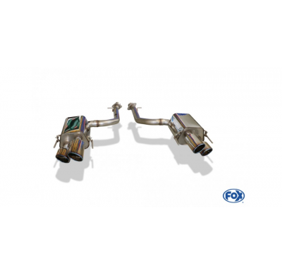 Escape FOX Lexus RC F escape final duplex - 2x115x85 type 38 duplex coloured