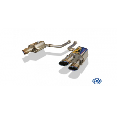 Escape FOX Lexus RC F escape final duplex - 2x115x85 type 38 duplex coloured