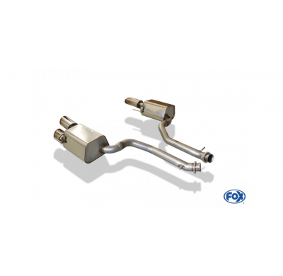 Escape FOX Lexus RC F escape final duplex - 2x115x85 type 38 duplex coloured