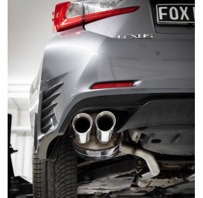 Silenciador final Lexus RC200T derecho/izquierdo - 2x90 tipo 25 derecho/ Fox exhaust