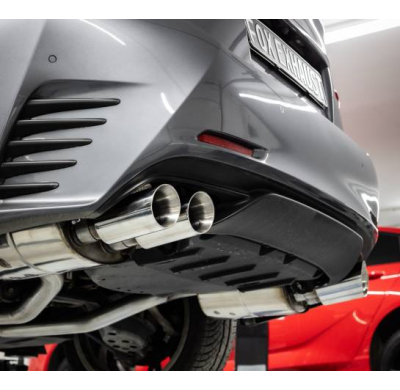Silenciador final Lexus RC200T derecho/izquierdo - 2x90 tipo 25 derecho/ Fox exhaust