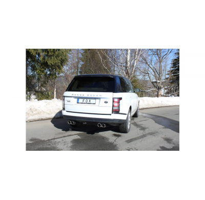 Escape FOX Range Rover IV 4,4l Diesel - MK Escape final Duplex - 2x90 16 dch/izq