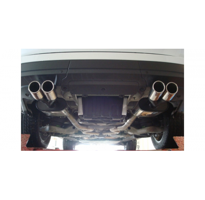 Escape FOX Range Rover IV 4,4l Diesel - MK Escape final Duplex - 2x90 16 dch/izq