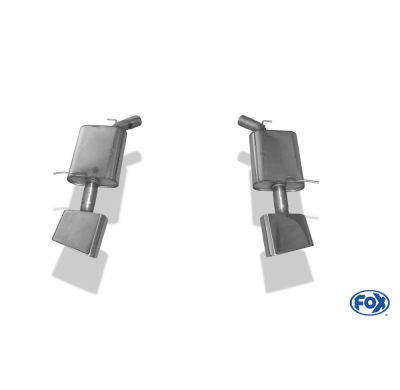 Escape FOX Range Rover IV - MK escape final salida duplex - 220x80 49 duplex