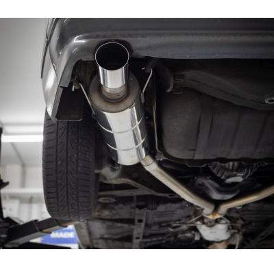 Mazda RX7 - Silenciador final FC derecho/izquierdo - 1x100 tipo 10 Fox exhaust