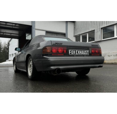 Mazda RX7 - Silenciador FC Final izquierdo estilo JDM - 1x114 tipo 10 Fox exhaust