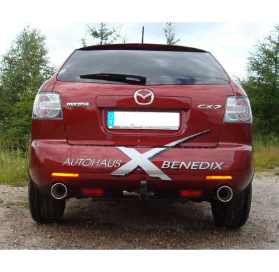 Escape FOX Mazda CX7 escape final cross salida duplex - 1x114 13 duplex