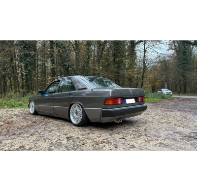 Silenciador final Mercedes 190 W201 - 2x76 tipo 25 Fox exhaust
