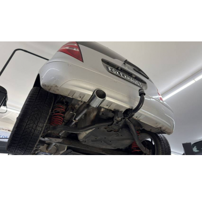 Silenciador final Mercedes Clase A W169 - 115x85 tipo 33 - Para Fox exhaust
