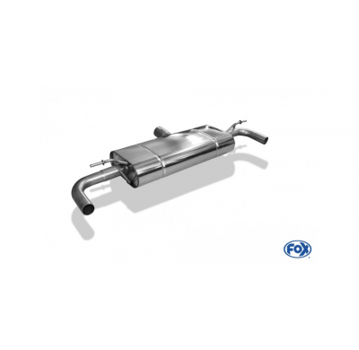 FOX Escape trasero salida cruzada derecha / izquierda - Mercedes Clase B - 246 - 4matic - AMG-Line / Urban Año:Desde 2011