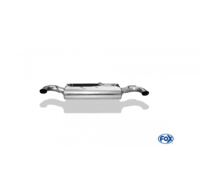 Escape FOX Mercedes A-Klasse A45 245 AMG escape final duplex - without tail pipes