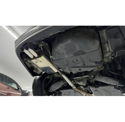 Silenciador final Mercedes Clase C W203/S203 - 2x63 tipo 28 Fox exhaust