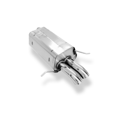 Silenciador final Mercedes Clase C W203/S203 - 2x63 tipo 28 Fox exhaust