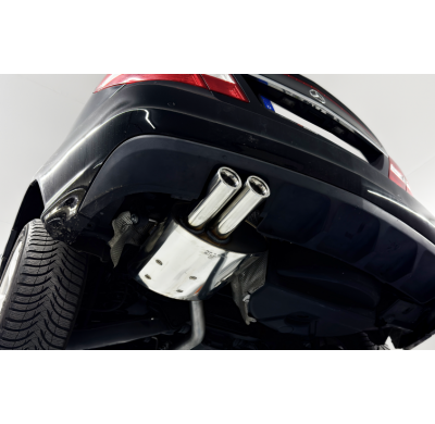 Silenciador trasero para Mercedes Clase C Sportcoupe CLC 203 - 2x76 Tipo 13 Fox exhaust