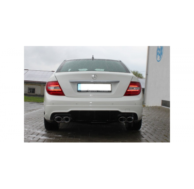 Escape FOX Mercedes C-Class 4 cylinders - W204/S204 AMG-Paket escape final duplex with y-connection - 2x115x85 32 duplex