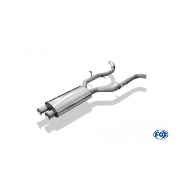 Escape FOX Mercedes C-Class 6 cilindros 3,5l - W204/S204 escape delantero