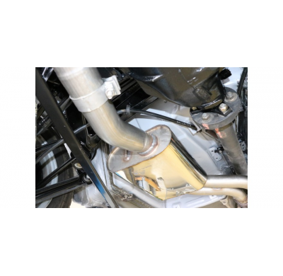 Escape delantero Mercedes E-Klasse W124 Cabrio Ø70mm