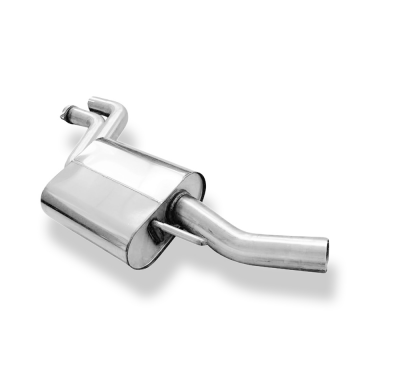 Mercedes E-Klasse 124 Silenciador delantero Ã70mm Fox exhaust