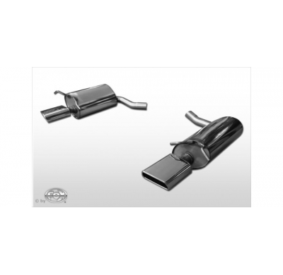 Escape FOX Mercedes E-Class Coupe C207 - 6 cylinders escape final duplex - 1x145x65 59 duplex