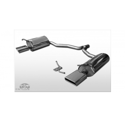 Escape FOX Mercedes E-Class Coupe C207 - 4 cylinders escape final duplex - 1x145x65 59 duplex