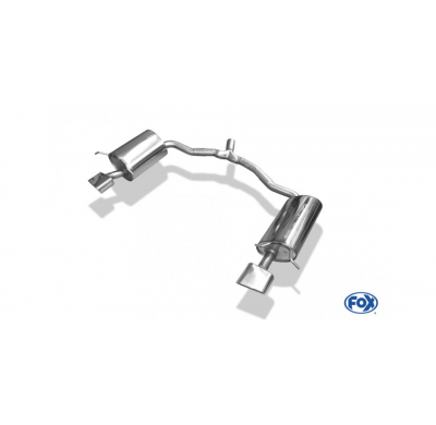 Escape FOX Mercedes E-Class Cabrio A207 4 cylinders escape final duplex -145x65 59 duplex