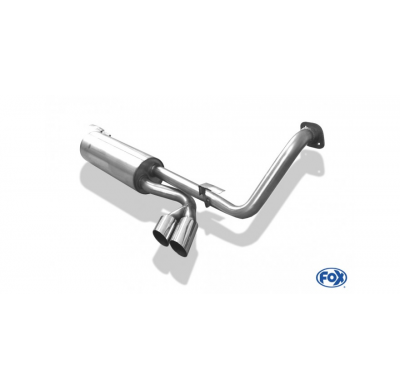 Escape FOX Mercedes G-Class 463 escape final exit laterally - 2x80 14