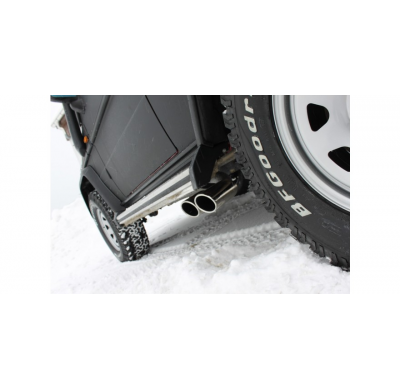 Escape FOX Mercedes G-Class 463 escape final exit laterally - 2x115x85 38