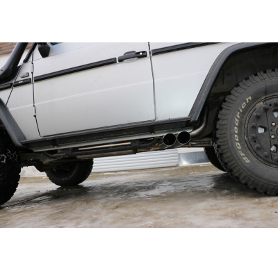 Escape FOX Mercedes G-Class 463 escape final exit laterally - 2x80 14