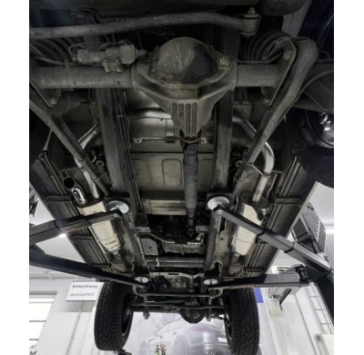 Mercedes Clase G G500 - 453 Sistema de escape desde el catalizador c Fox exhaust