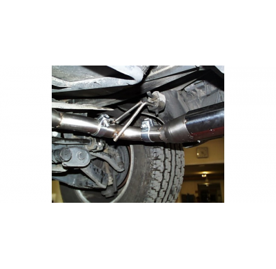 Escape FOX Mercedes M-Class W163 - 2,7l CDI escape final salida duplex (entre 1 entrada) - 115x85 32 duplex