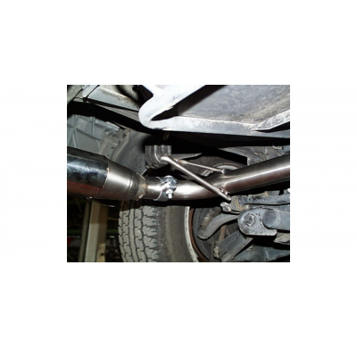 Escape FOX Mercedes M-Class W163 - 2,7l CDI escape final salida duplex (entre 1 entrada) - 115x85 32 duplex