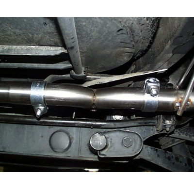 Escape FOX Mercedes M-Class W163 - 2,7l CDI escape final salida duplex (entre 1 entrada) - 115x85 32 duplex