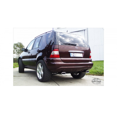 Escape FOX Mercedes M-Class W163 escape final salida duplex (entre 1 entrada) - 135x80 53 duplex