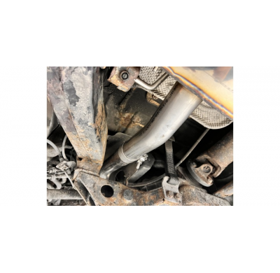 Mercedes M-Klasse Typ W163 - Escape deportivo facelift (entre doble flujo) - 2x80 tipo 13