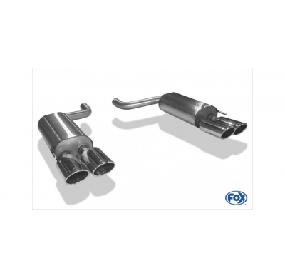 Escape FOX Mercedes S-Class - W220 escape final duplex - 2x115x85 32 duplex