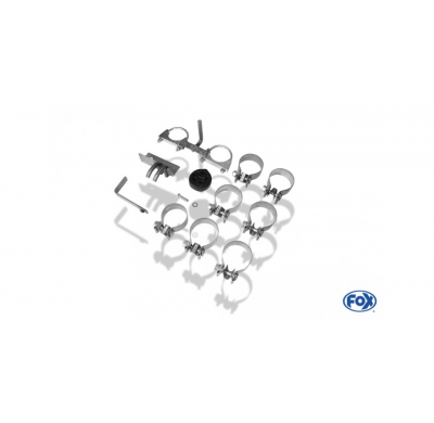 Escape FOX Mercedes Vito 638 escape final salida duplex - 2x80 13 duplex