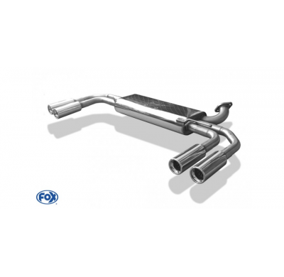 Escape FOX Mercedes Vito/ Viano - W639 escape final cross salida duplex - 2x80 13 duplex