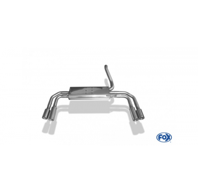 Escape FOX Mercedes Vito/ Viano - W639 escape final cross salida duplex - 2x80 13 duplex