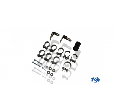 Escape FOX Mercedes Vito/ Viano - W639 escape final cross salida duplex - 2x115x85 32 duplex