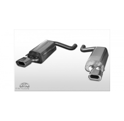 Escape FOX Mercedes S-Class Coupé C215 escape final duplex - 135x80 53 duplex