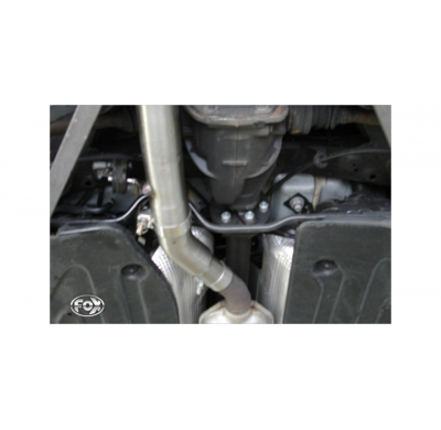 Escape FOX Mercedes CLK 209 tubo conexion for escape final on 64mm outside diameter